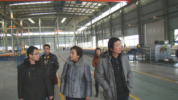 协会组织会员到广德金鹏新材料制造有限公司参观学习